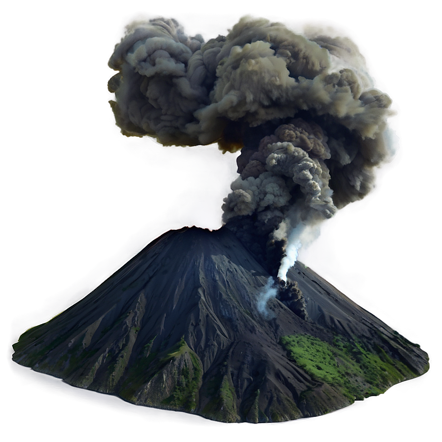 Download Smoking Volcano Eruption Png Ewo57 | Wallpapers.com