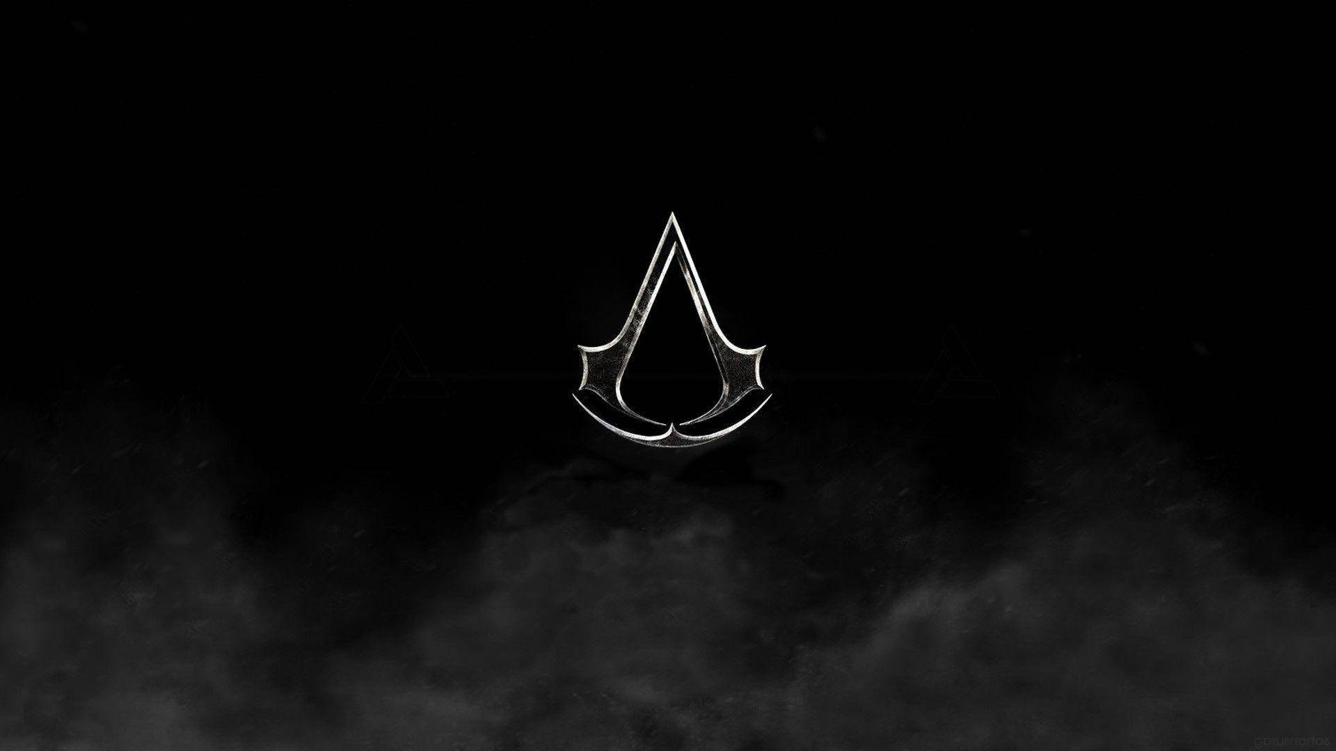Smoky Assassin’s Creed Gamer Logo Wallpaper