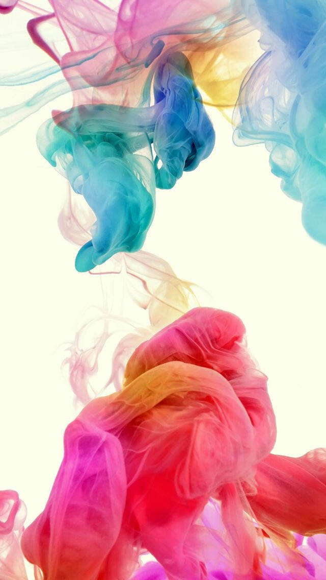 Smoky Colorful Iphone 5s Wallpaper