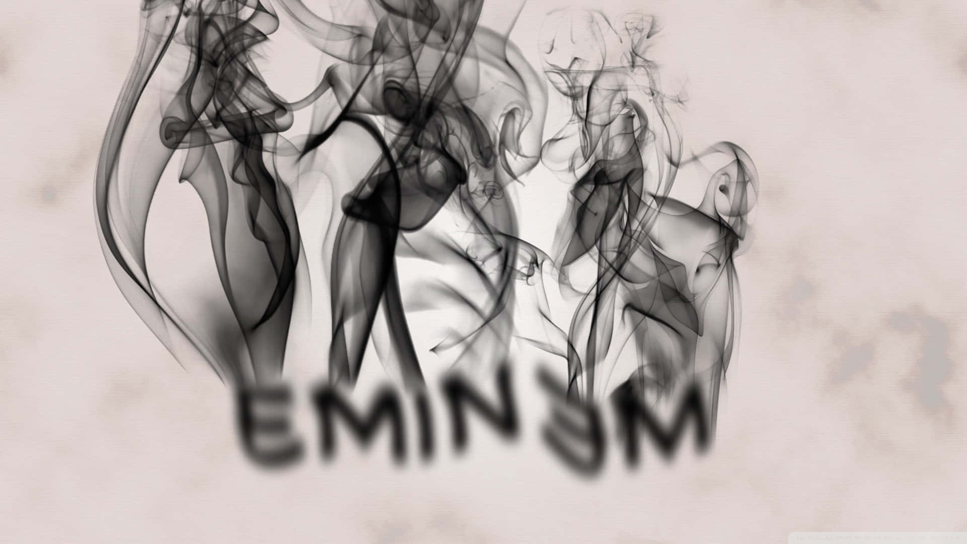 Pfpde Eminem Rapper Con Efecto Ahumado. Fondo de pantalla