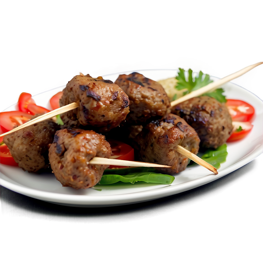 Download Smoky Meatball Kebabs Png Ocr11 | Wallpapers.com