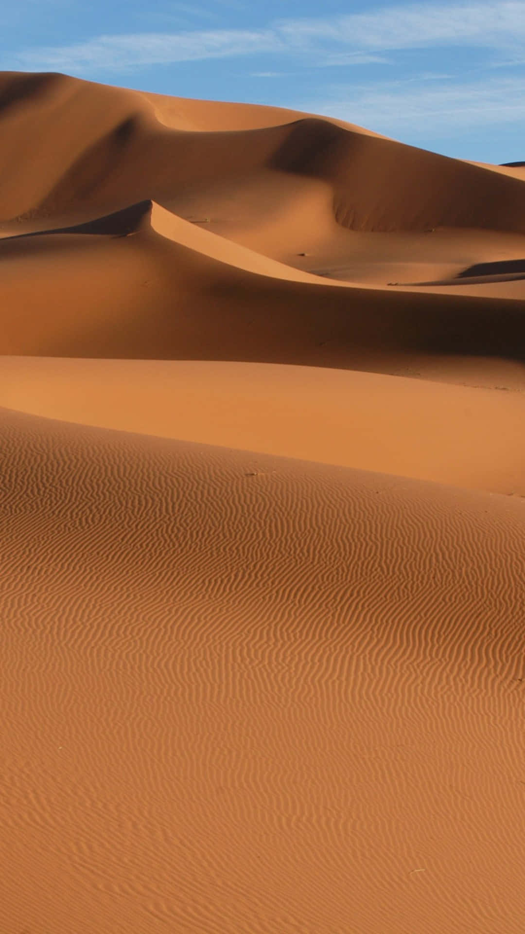 Glat Fint Ørken Sand Wallpaper