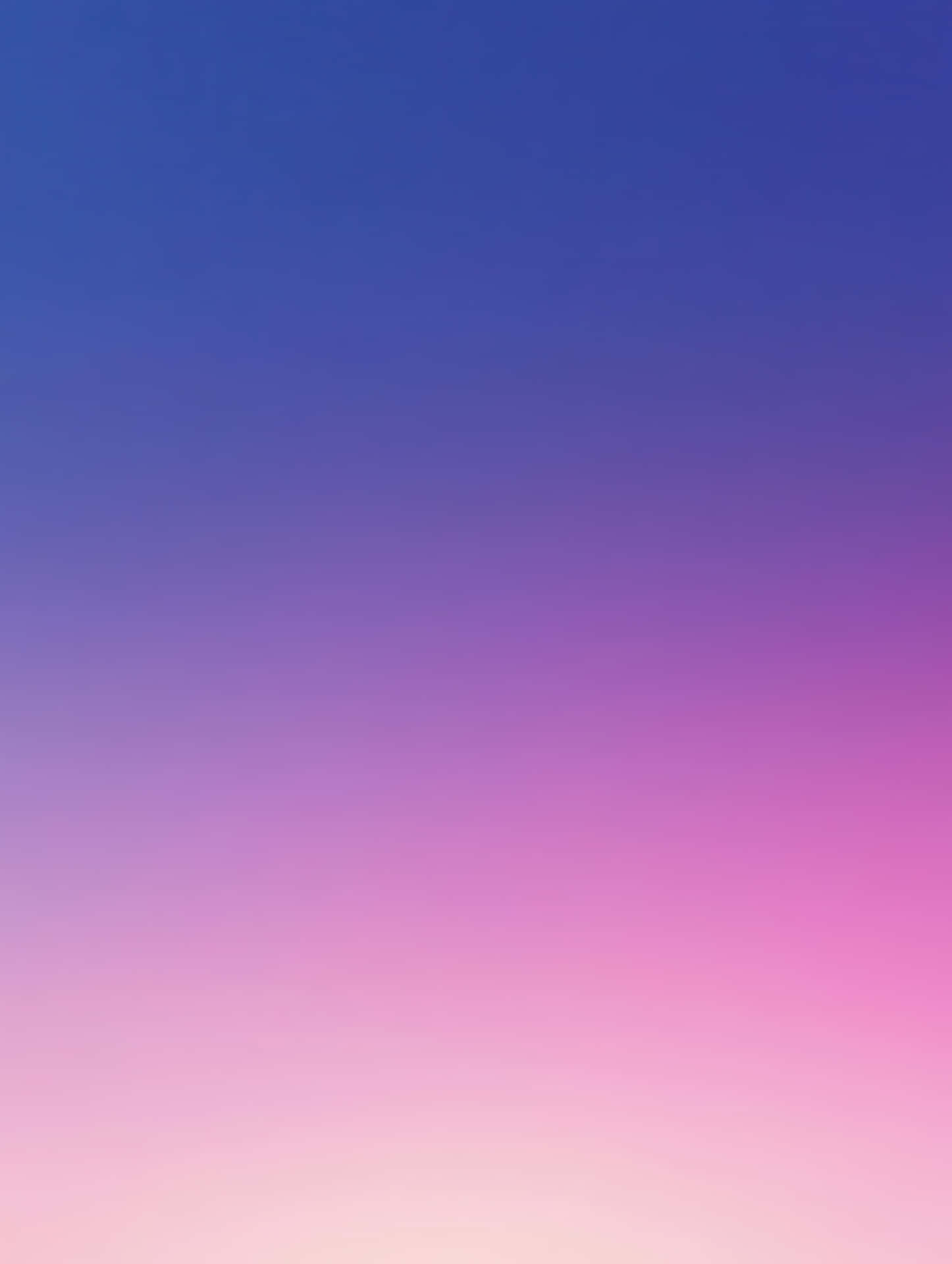 Smooth Gradient Background Transitioning From Deep Blue To Soft Pink Wallpaper