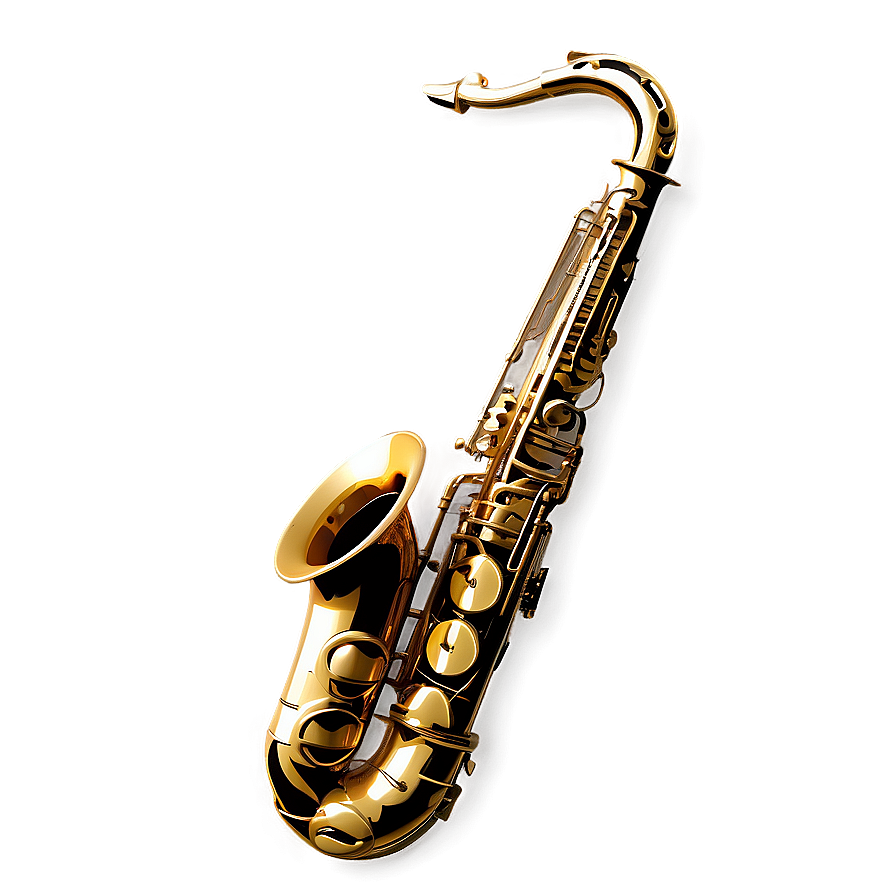 Smooth Jazz Saxophone Png 06122024 PNG