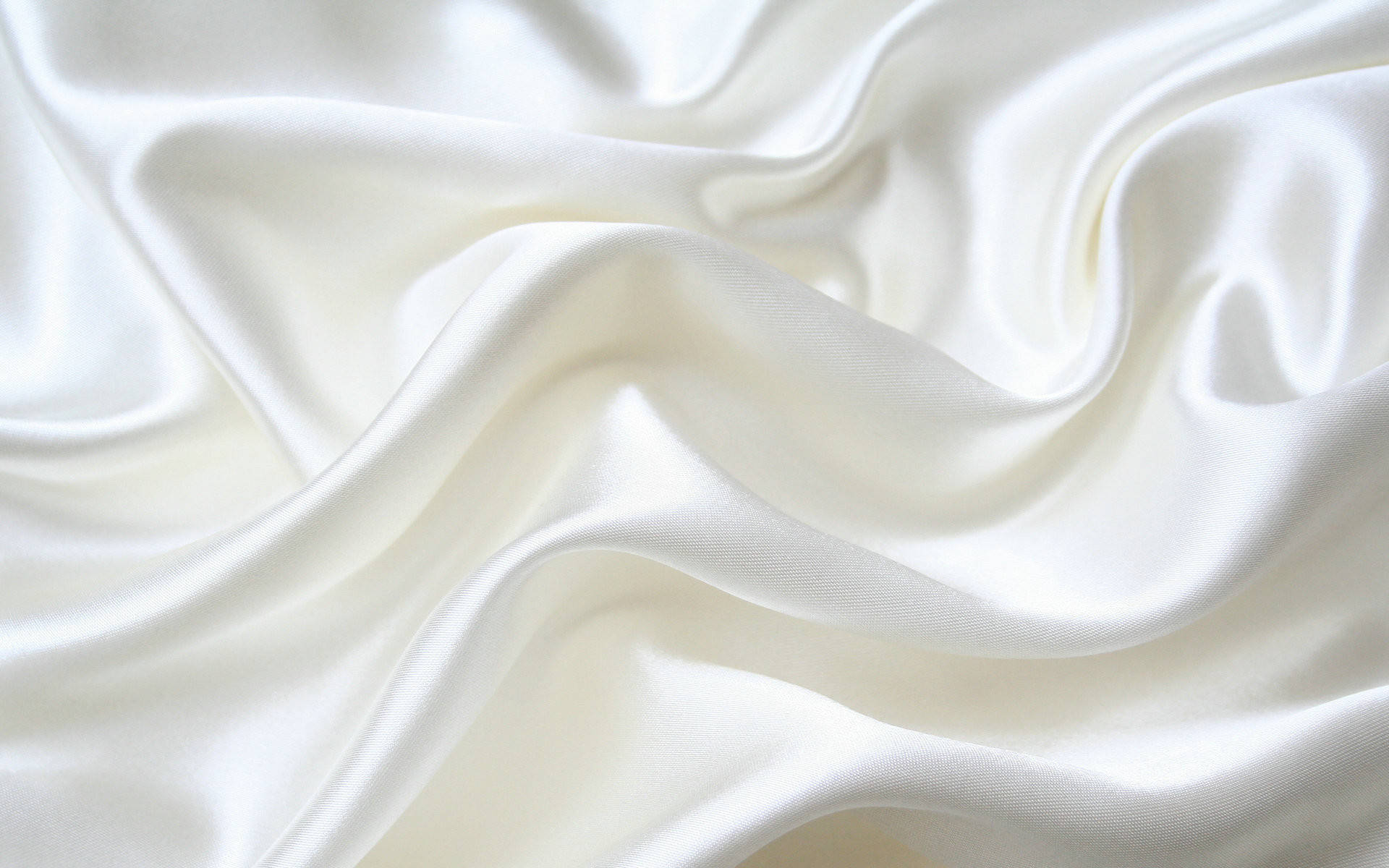 Smooth White Silk Wallpaper
