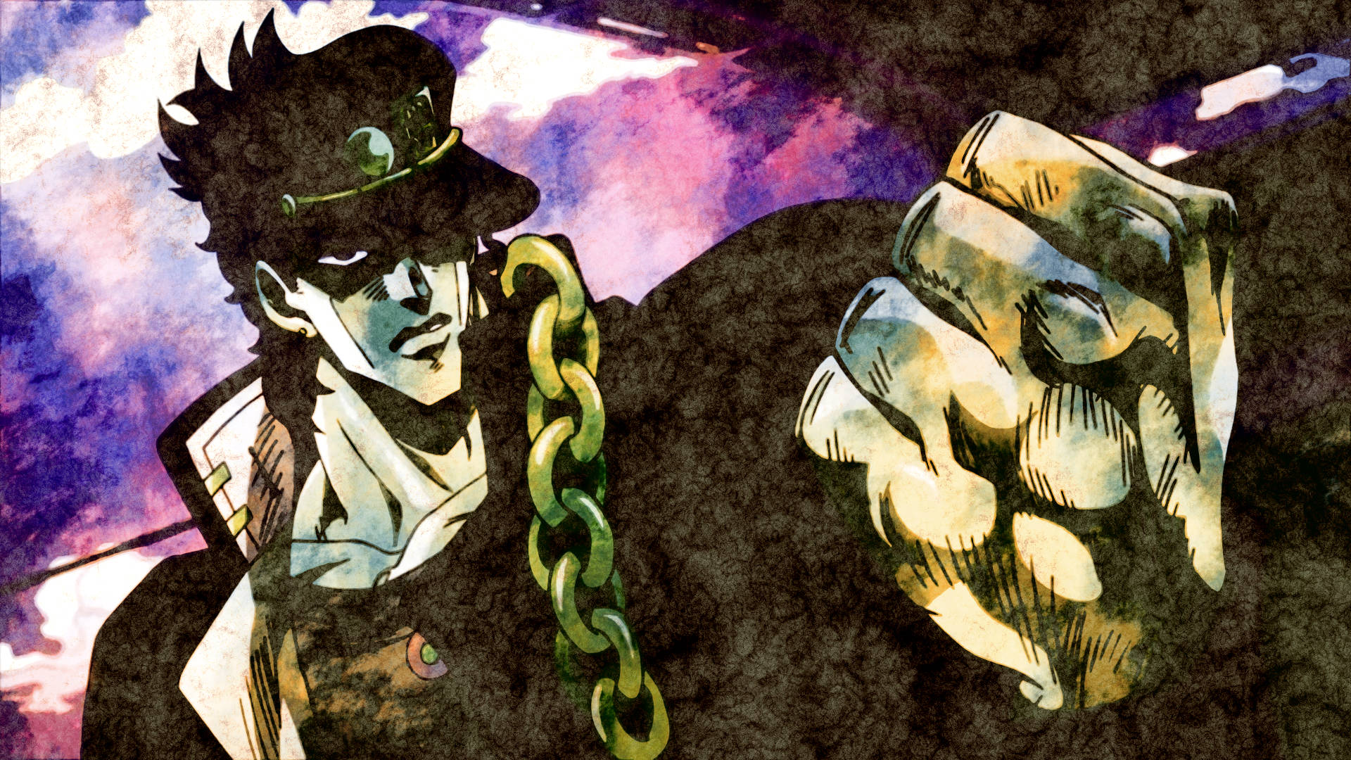 Image  Jotaro Kujo on the Journey for Justice Wallpaper