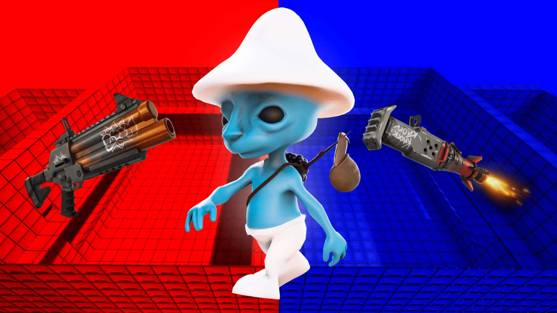 Smurf Alien Hybrid Adventure Wallpaper