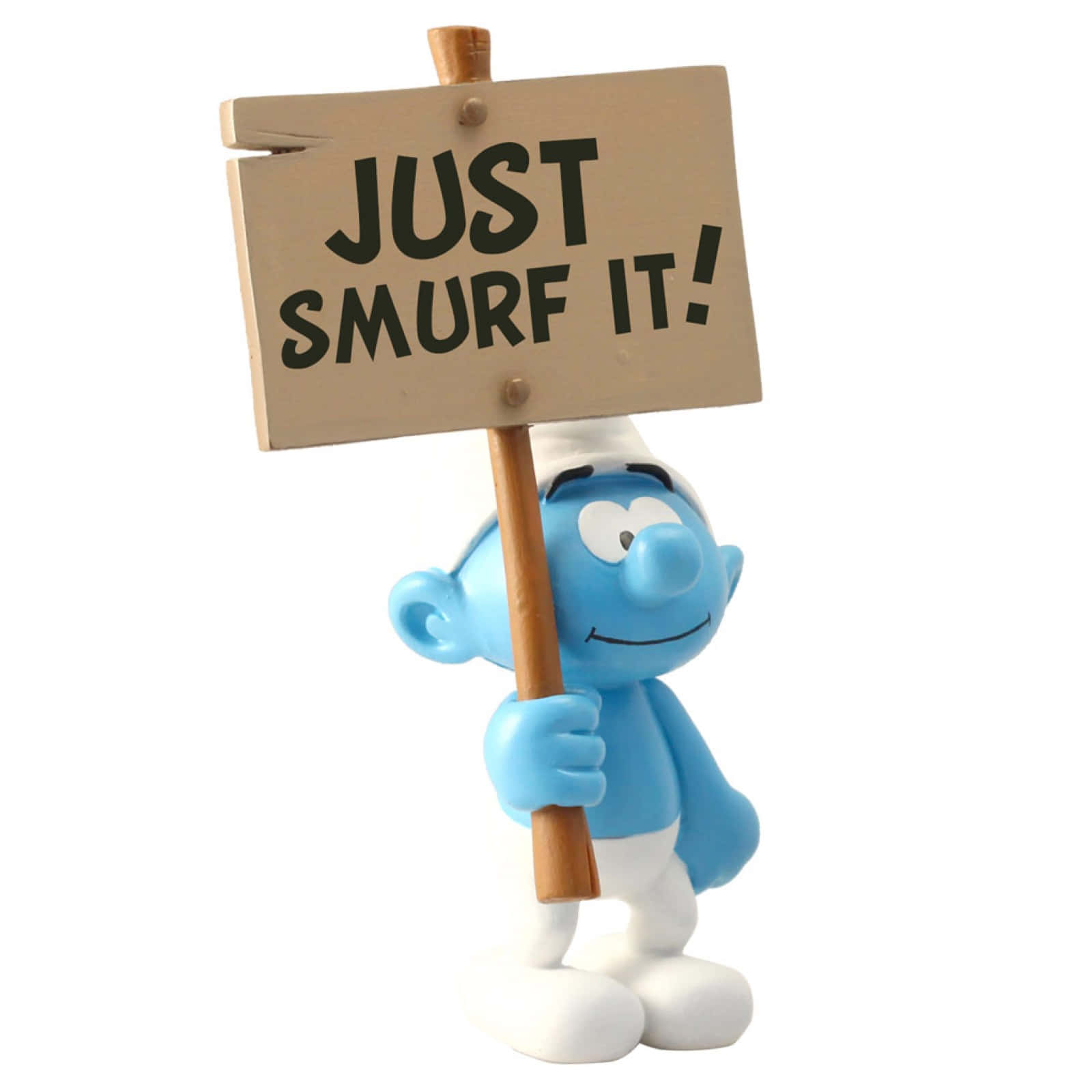 "Welcome To Smurf Village!"