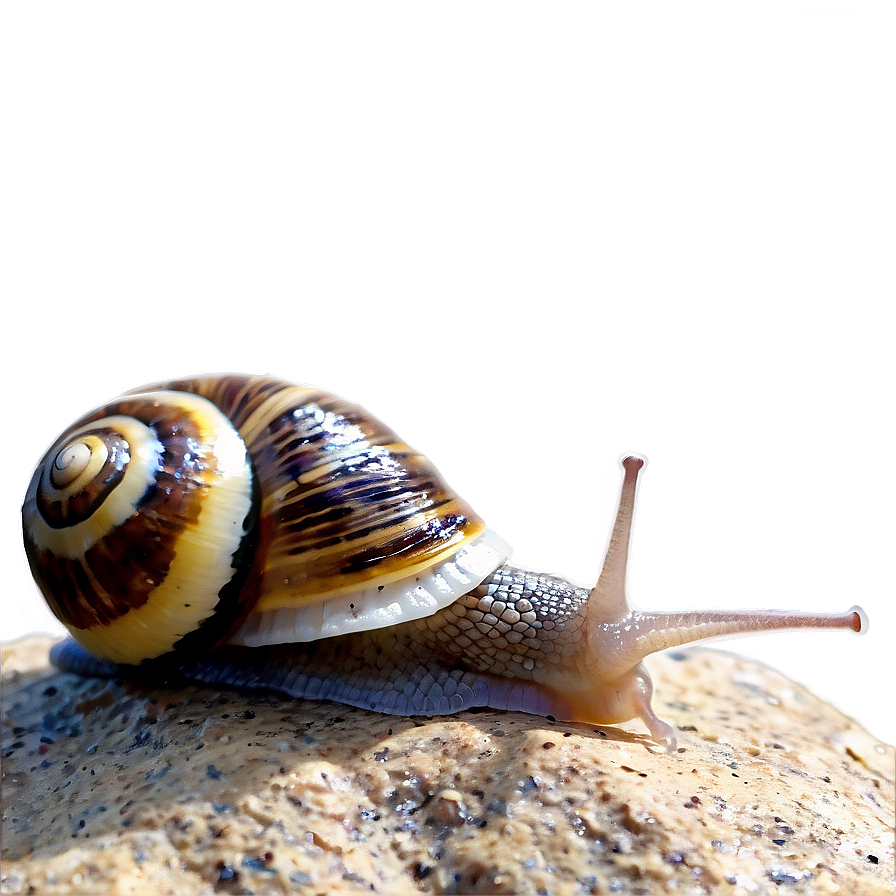 Snail On Rock Png 05232024 PNG