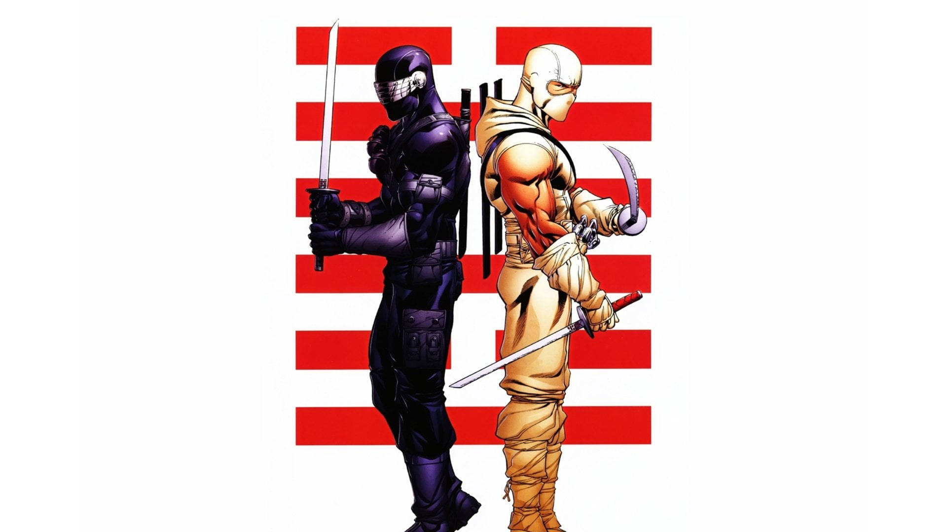Snake Eyes And Storm Shadow Wallpaper