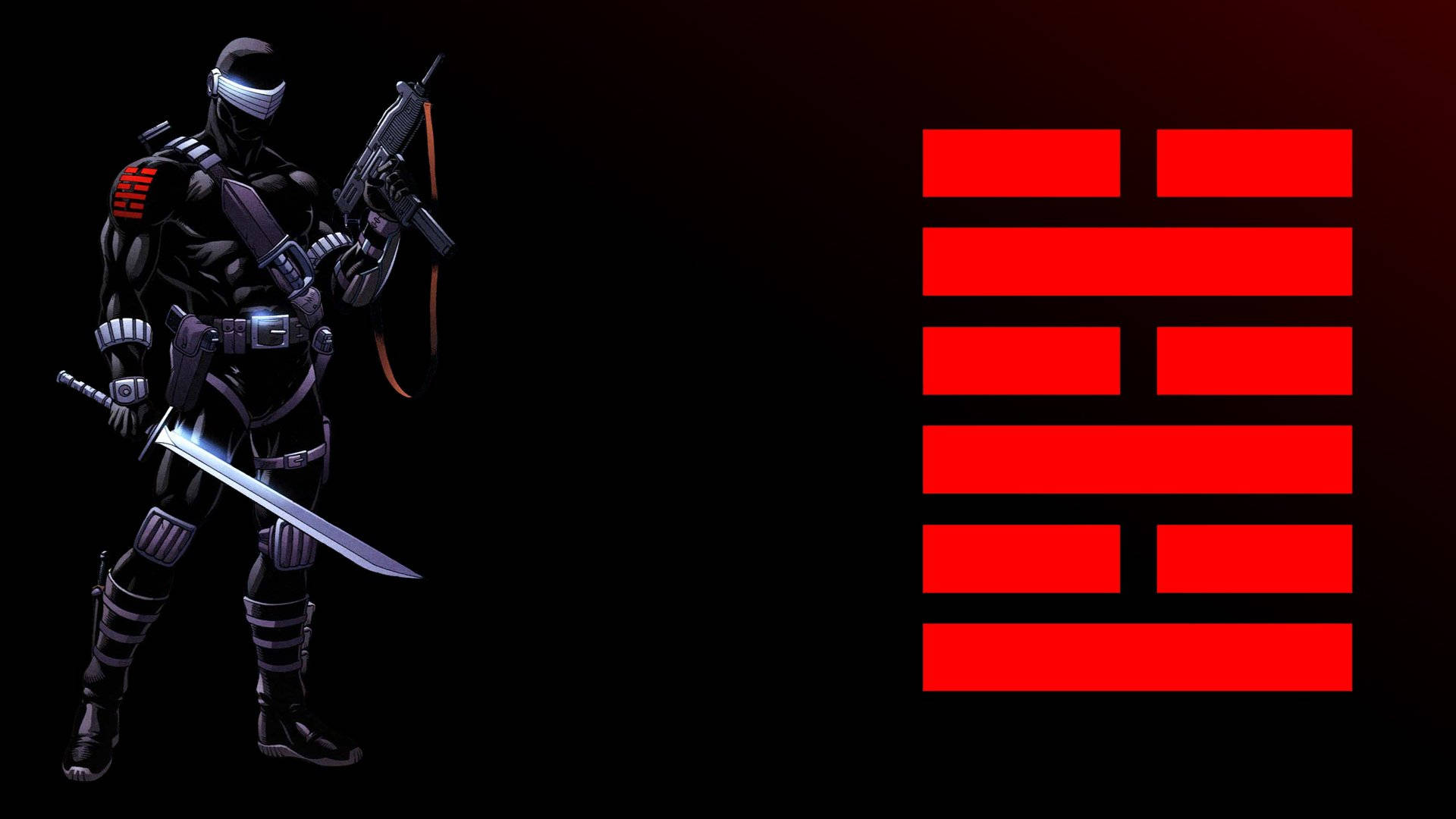 Snake Eyes Arashikage Logo Wallpaper