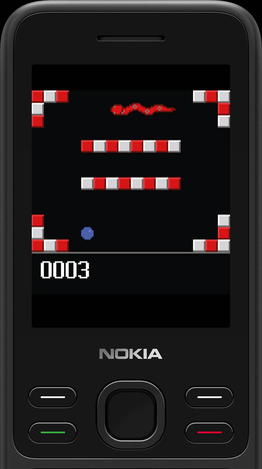 Snake Game On Nokia Phone Wallpaper