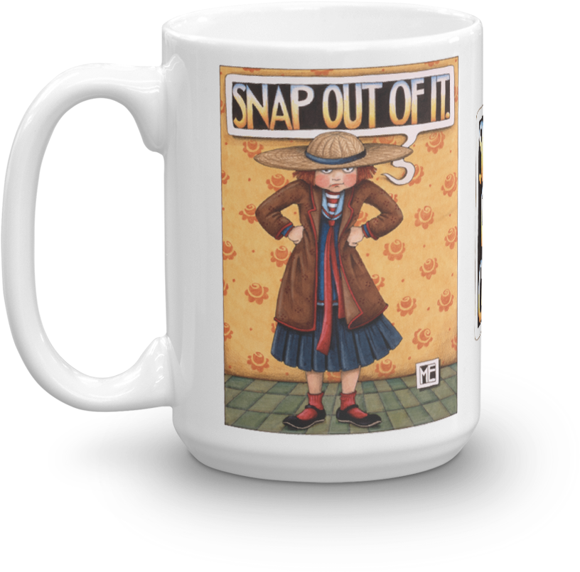 Snap Out Of It Coffee Mug PNG