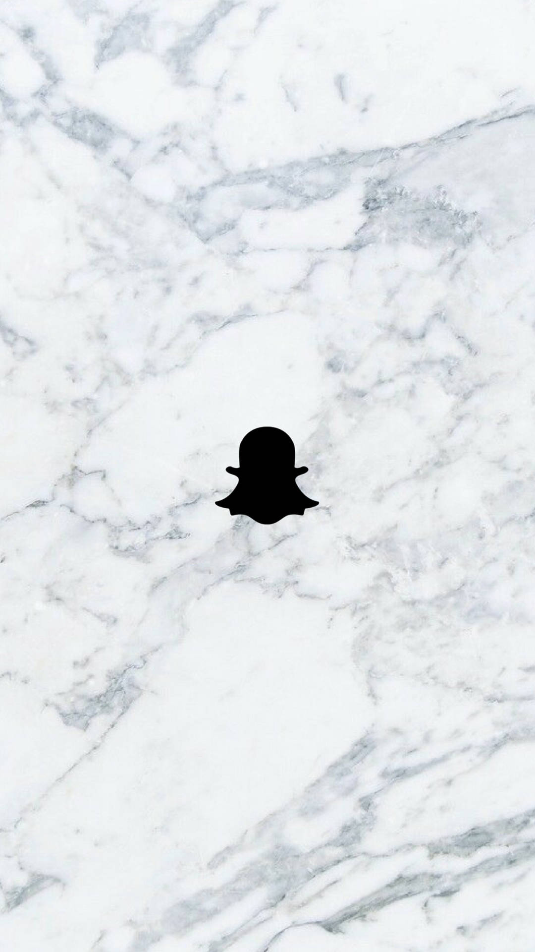 Snapchat Icon Marble Aesthetic Wallpaper