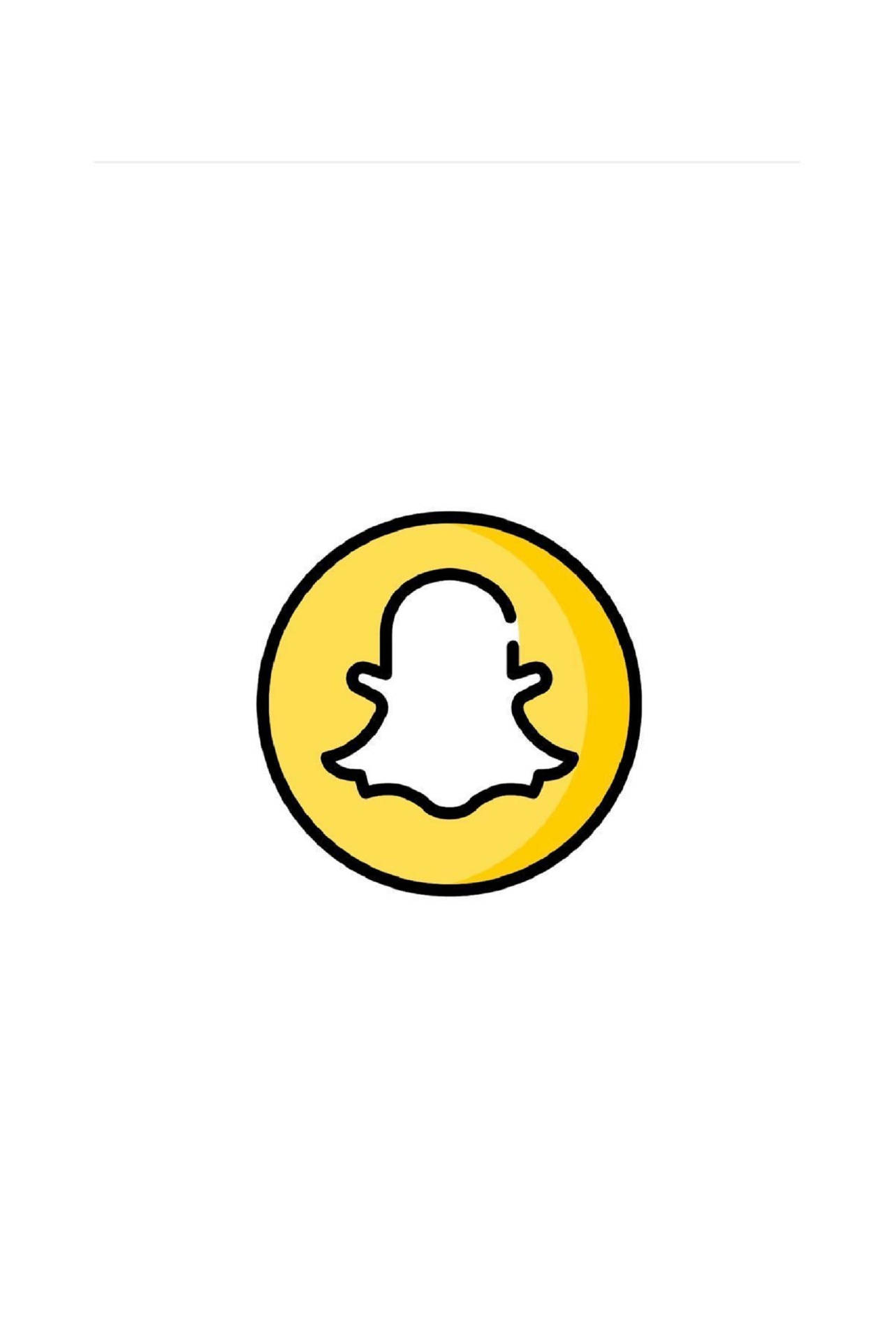 Snapchat Icon On Instagram Wallpaper