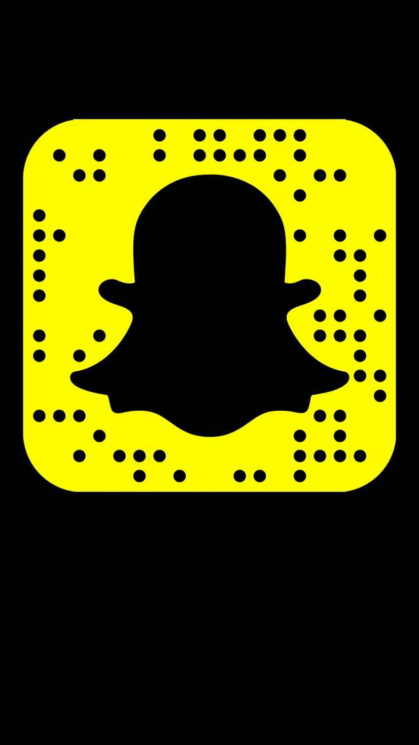 Snapchat_ Logo_ Yellow_ Background Wallpaper