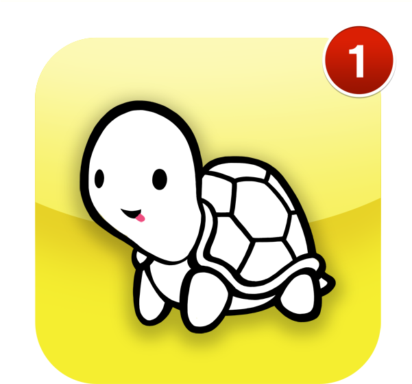 Snapchat Turtle Notification Icon PNG