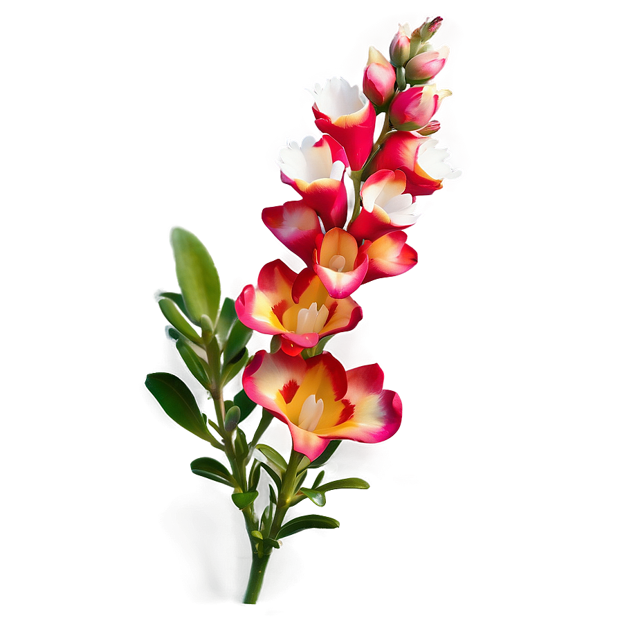 Snapdragon Flower Bush Png 06122024 PNG