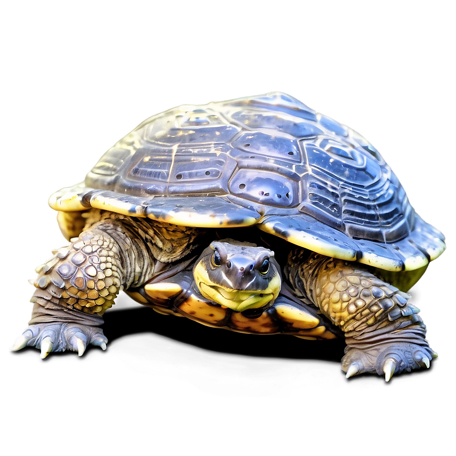 Snapping Turtle In Detailed Line Art Png 57 PNG