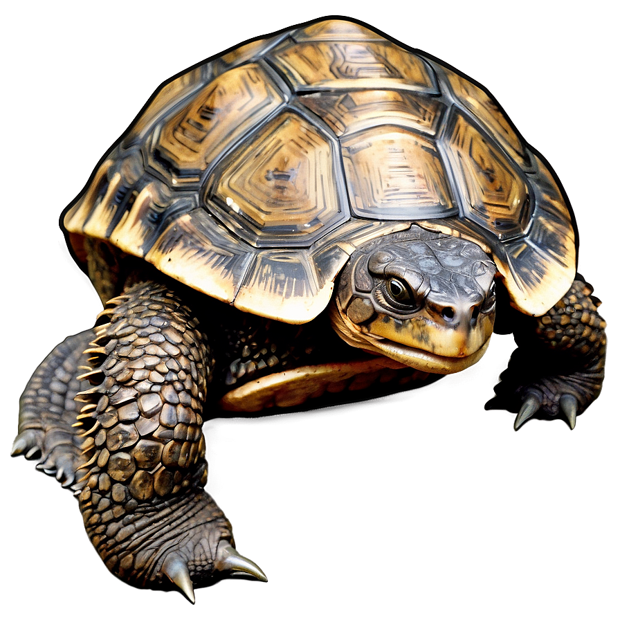 Snapping Turtle In Detailed Line Art Png Qta37 PNG