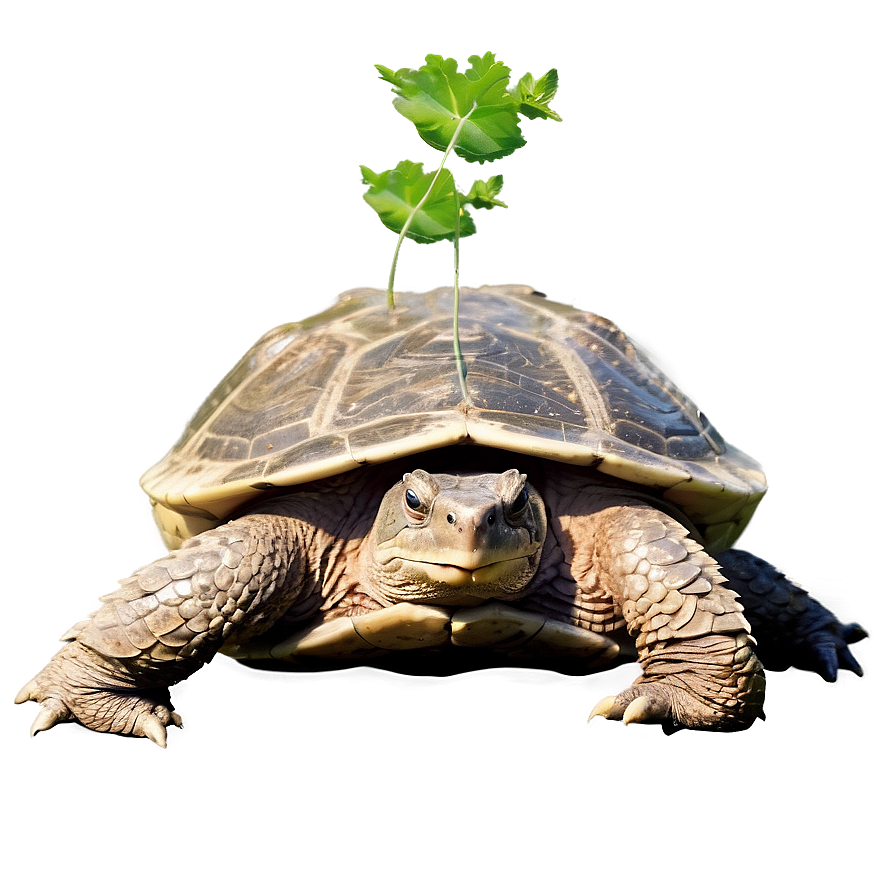 Snapping Turtle In Forest Setting Png 4 PNG