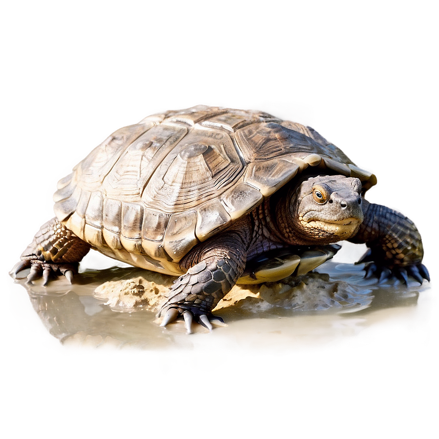 Snapping Turtle In Mud Png Mxx PNG