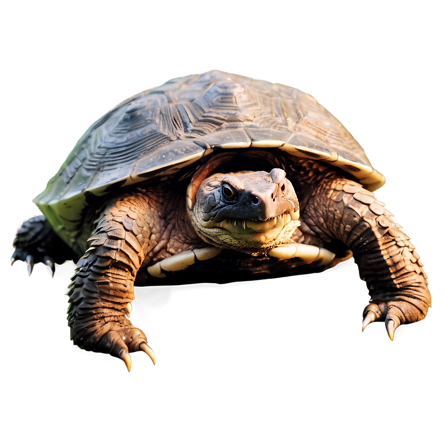 Snapping Turtle In Natural Habitat Png 15 PNG