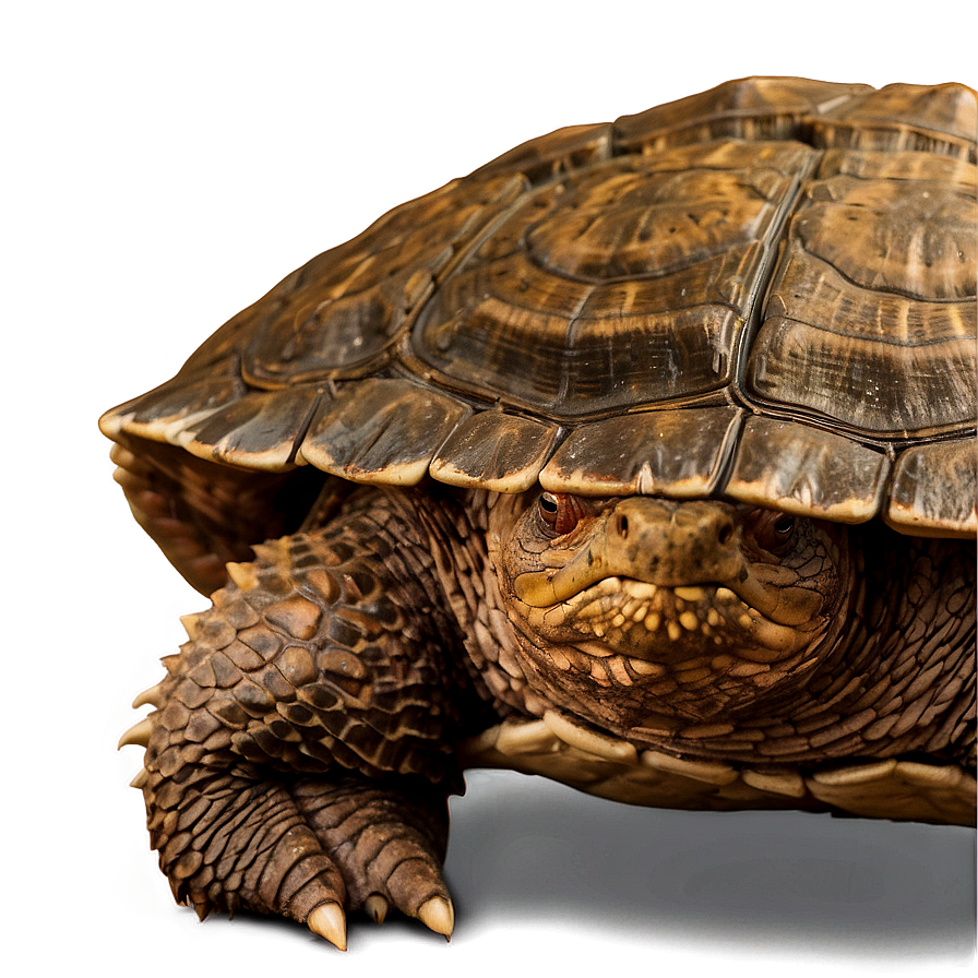 Snapping Turtle In Natural Habitat Png Mvl46 PNG