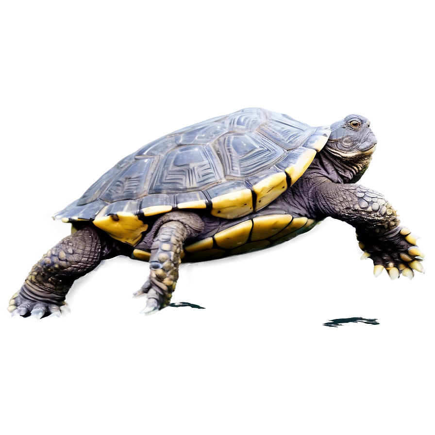 Snapping Turtle Swimming Underwater Png 06252024 PNG