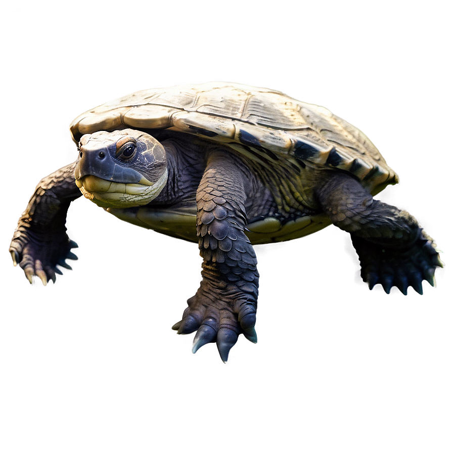 Snapping Turtle Swimming Underwater Png 13 PNG