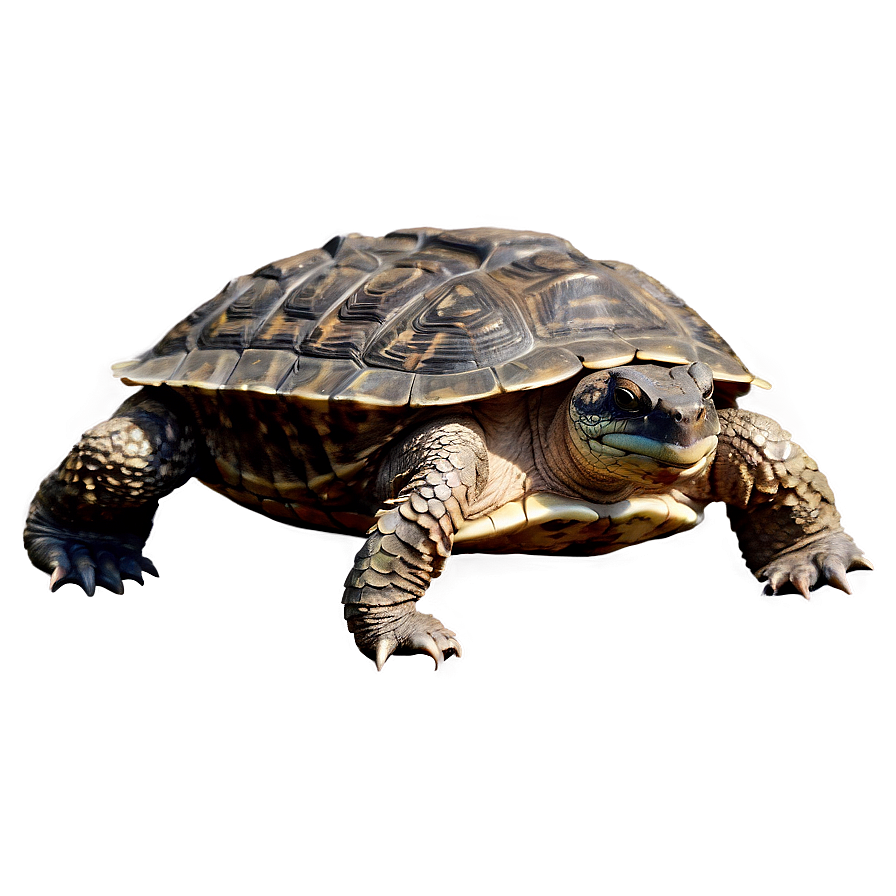 Snapping Turtle With Detailed Scales Png 06252024 PNG