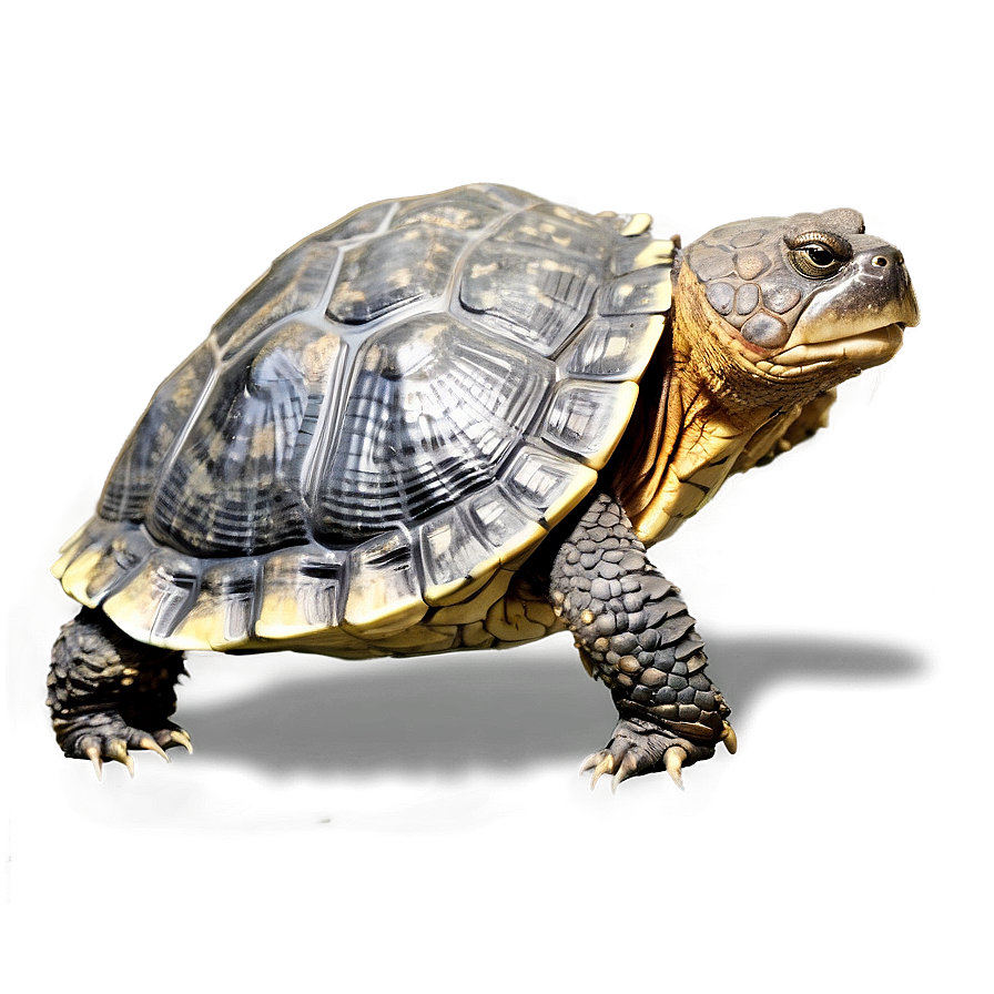 Snapping Turtle With Reflective Shell Png Lfo PNG