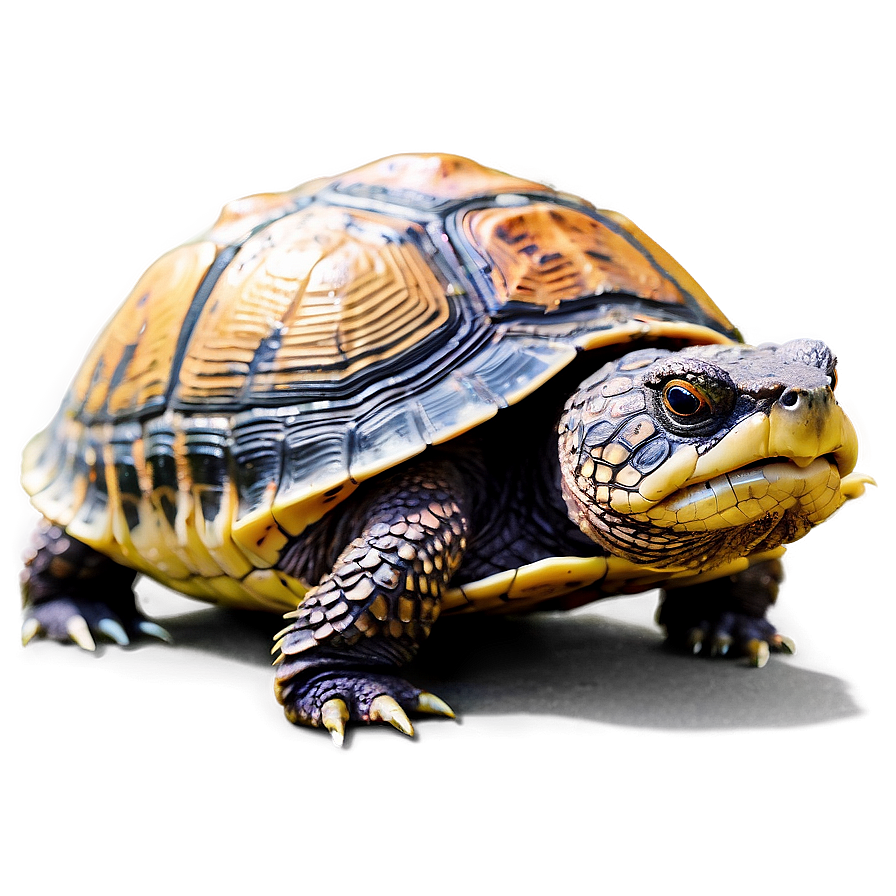 Snapping Turtle With Vibrant Colors Png Afv PNG