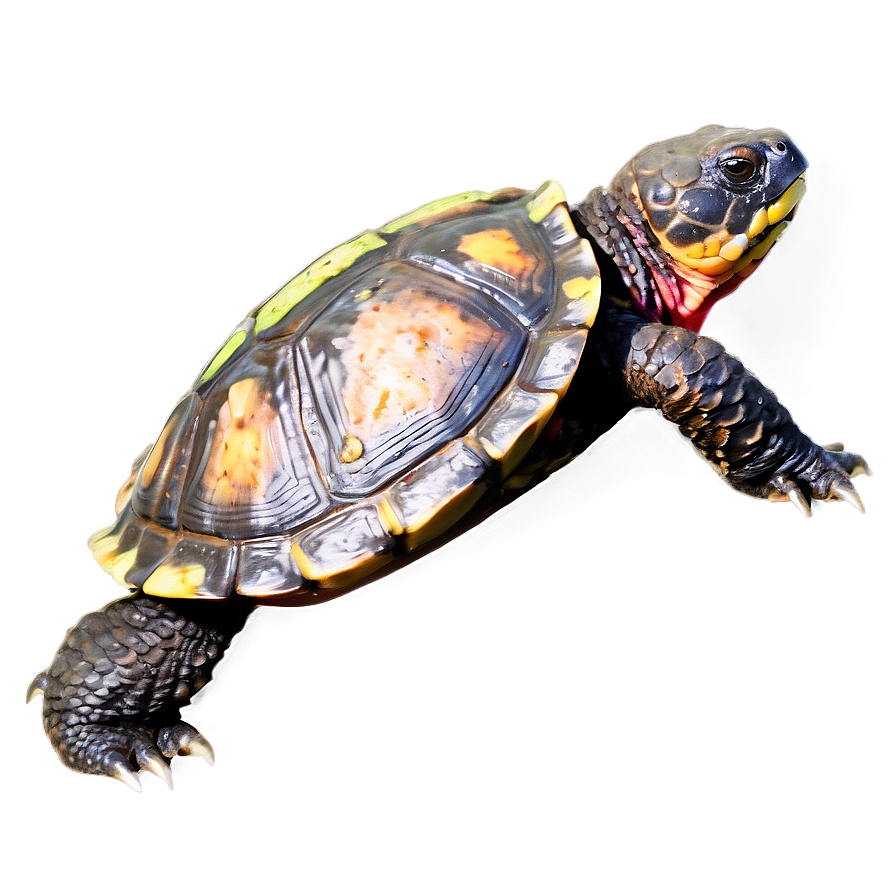 Snapping Turtle With Vibrant Colors Png Tfa42 PNG