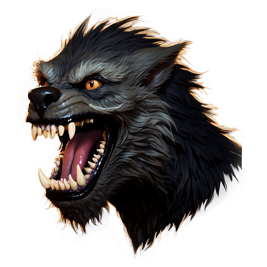 Snarling Werewolf Png Cxj PNG