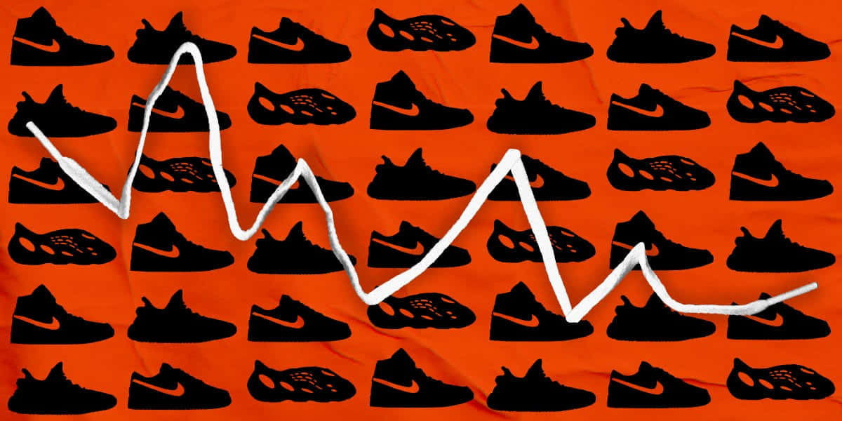 Sneakerhead Pattern Shoes Wallpaper