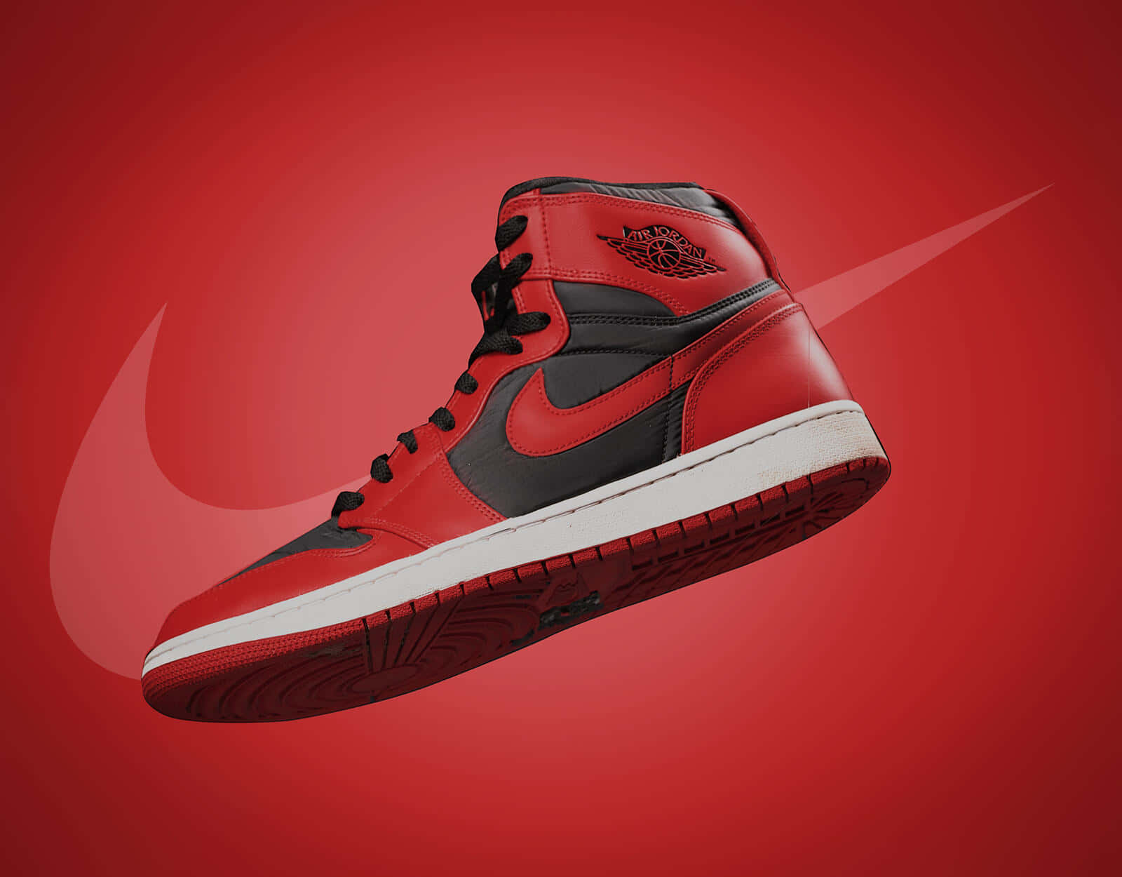 Sneakerhead Nike Air Jordan 1 Wallpaper