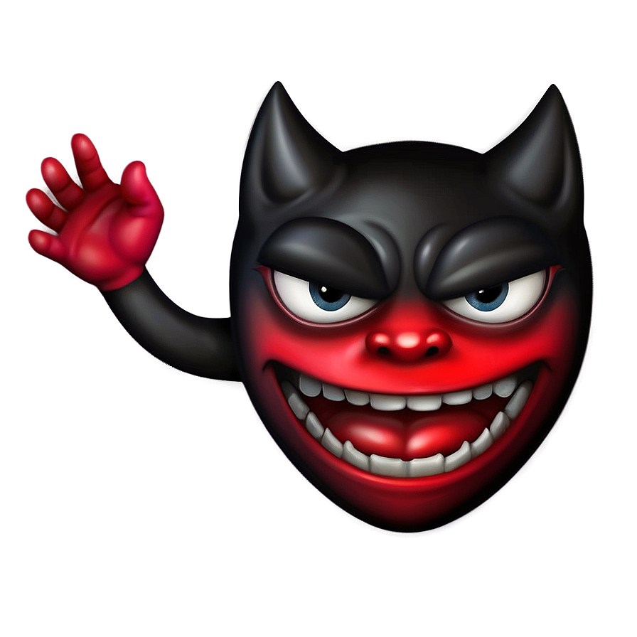 Sneaky Devil Emoji Png Nqw PNG
