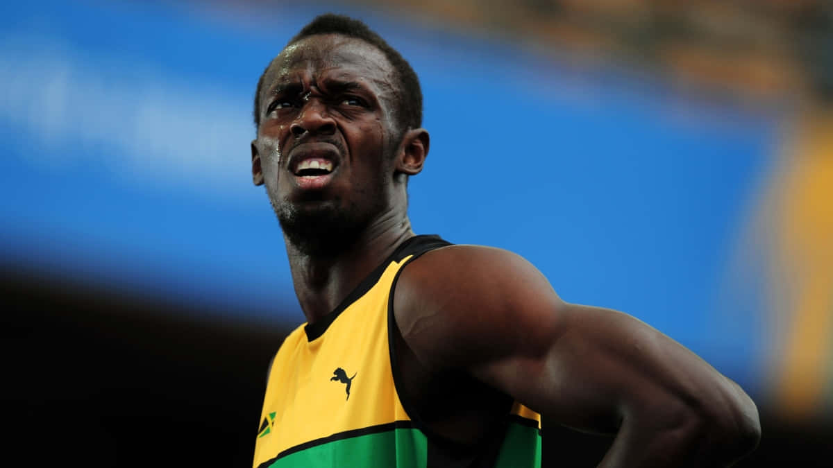Burlándosede Usain Bolt Fondo de pantalla