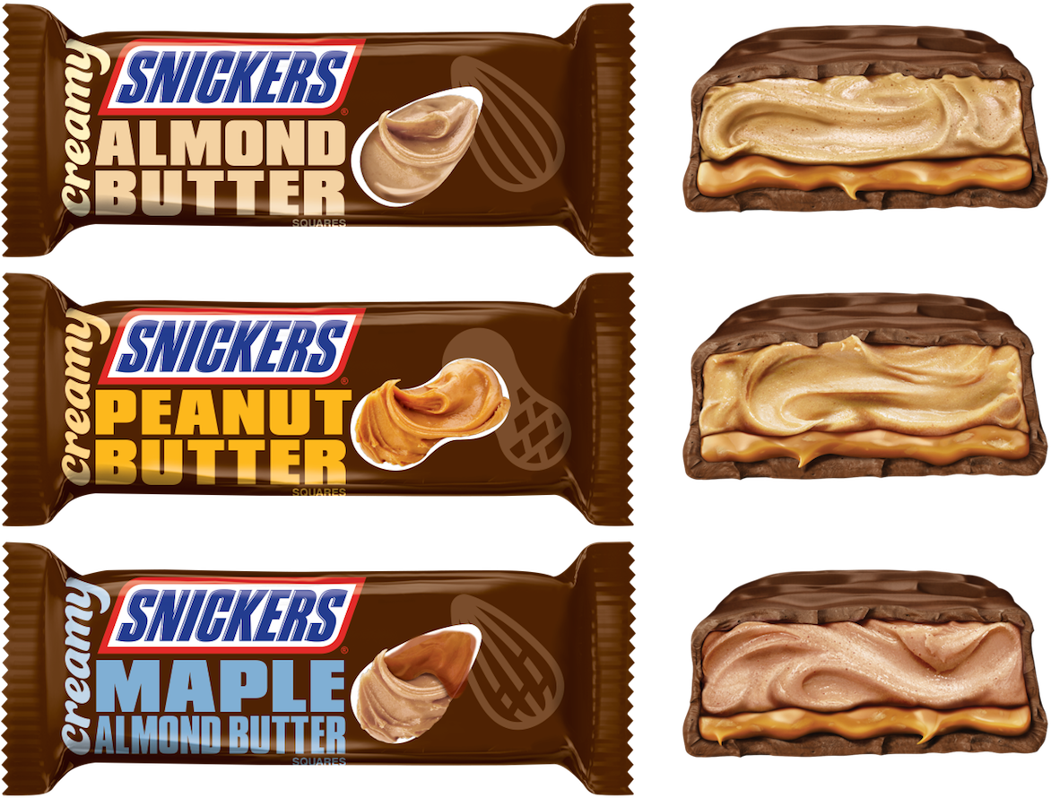 Snickers Creamy Variety Pack PNG