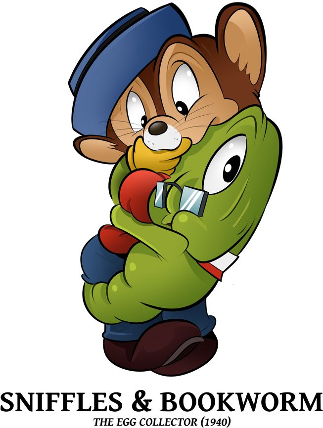 Snifflesand Bookworm Looney Tunes PNG