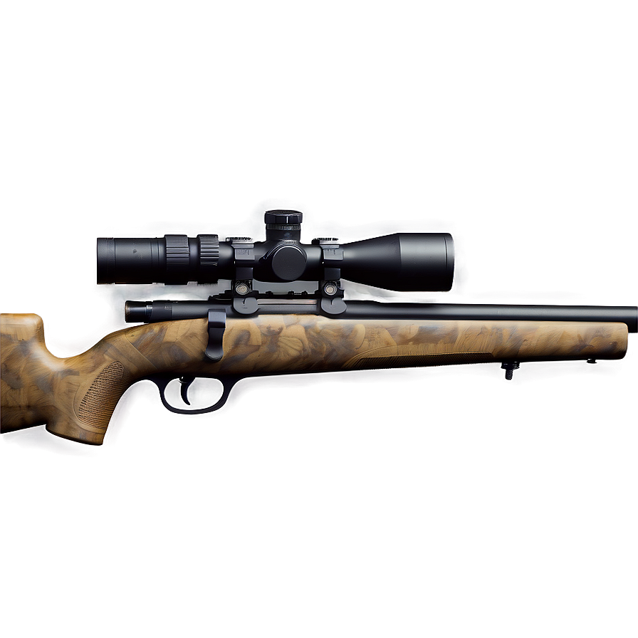 Sniper Hunting Rifle Clipart Png Sdd PNG