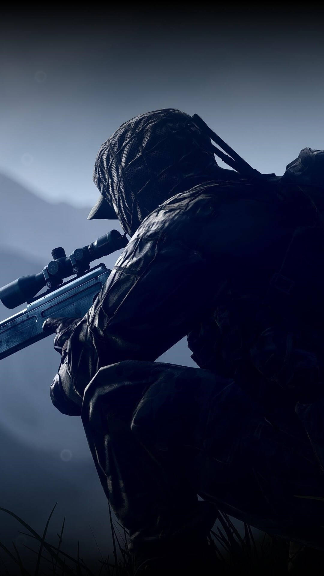Sniper In Battlefield 4 Phone Wallpaper