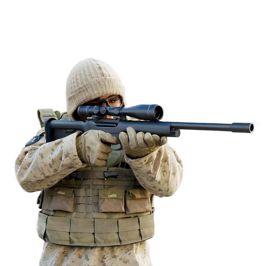 Sniper In Hideout Png Lml51 PNG