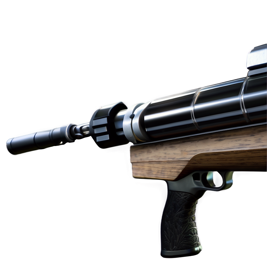 Sniper Rifle Barrel View Png Erf PNG