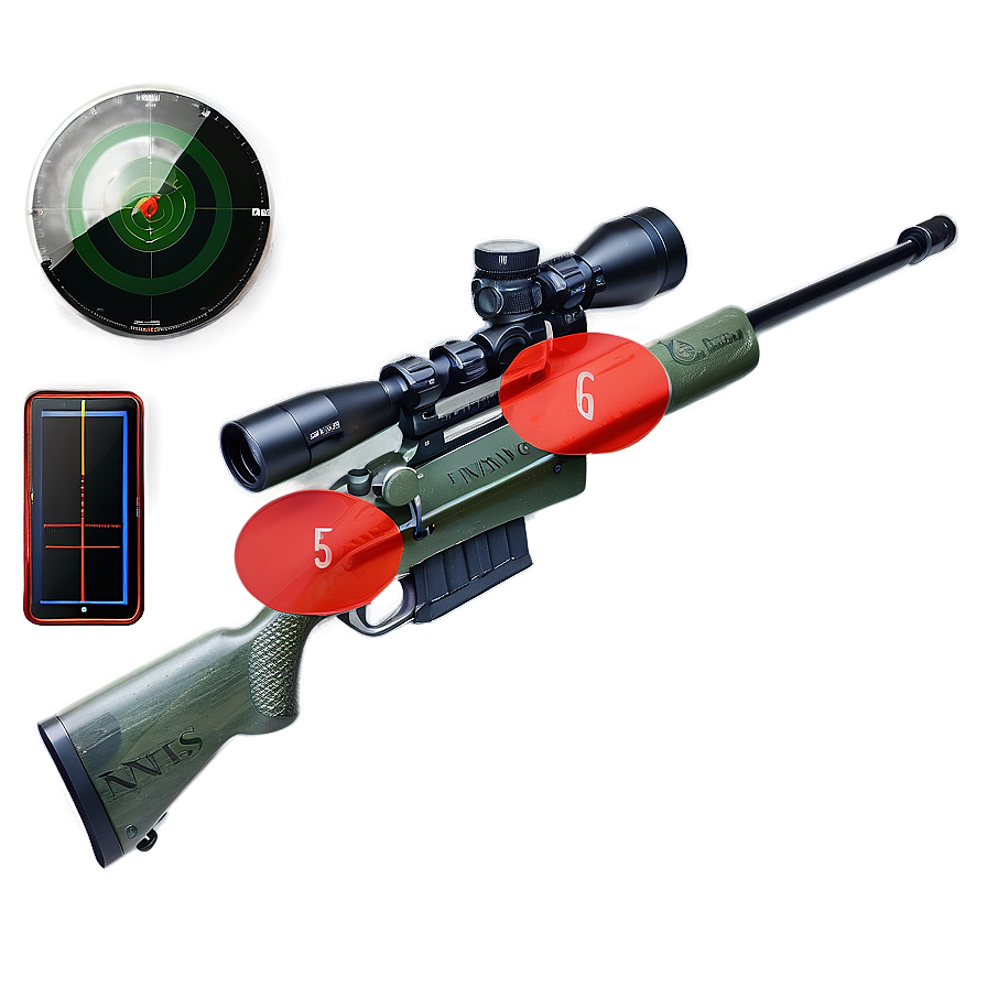 Sniper Rifle Range Finder Png Htp18 PNG