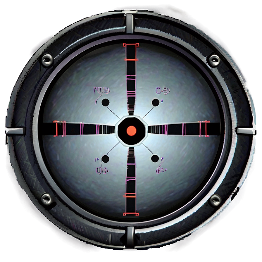 Sniper Rifle Scope Png 06112024 PNG