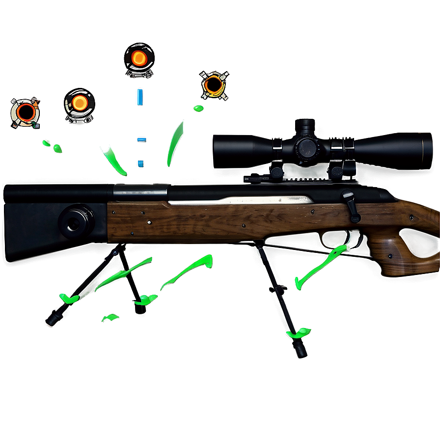 Sniper Rifle Shooting Position Png Iog13 PNG