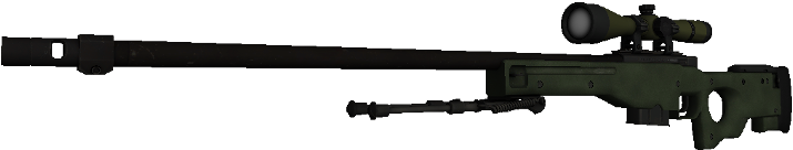 Sniper Rifle Silhouette PNG