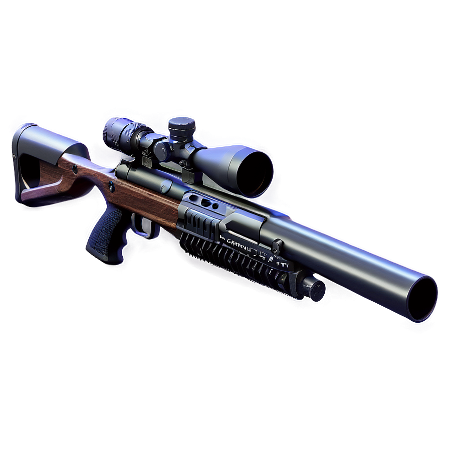 Sniper Rifle With Folding Stock Png 51 PNG